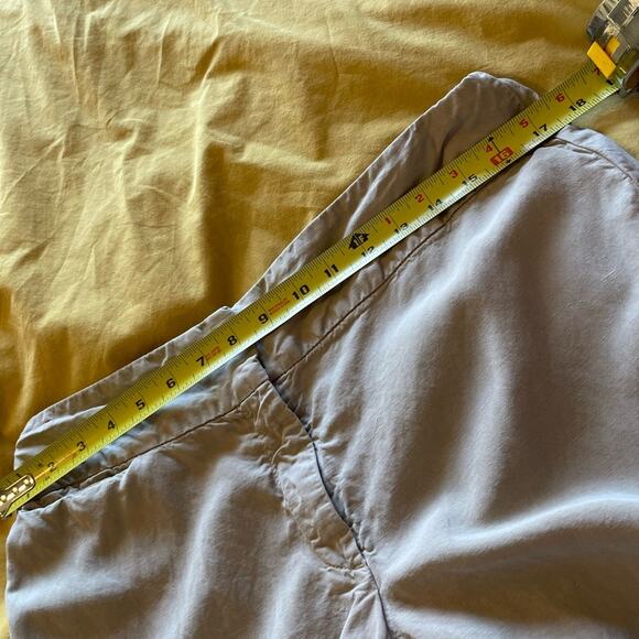 Eileen Fisher Linen Blend Light Weight Wide Leg Low Rise Beige Boho Pants Size12 - Picture 9 of 13